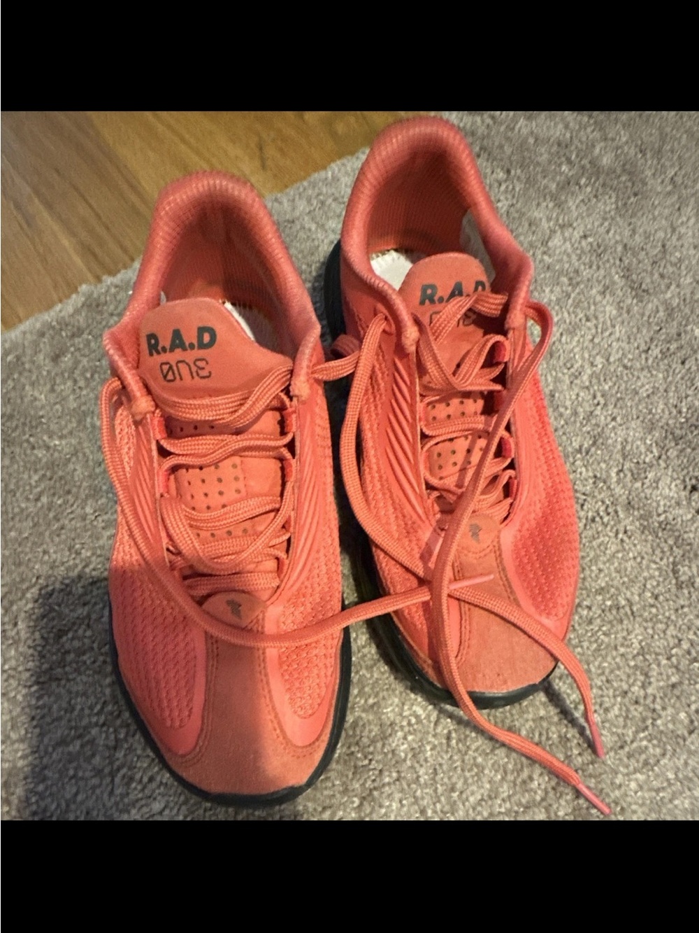 R.A.D One Coral Athletic Sneakers